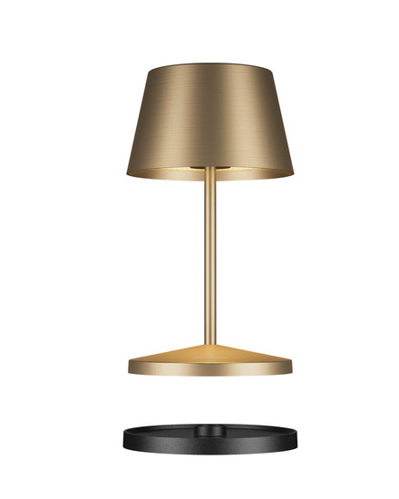 Villeroy & Boch SEOUL RC Akku-Tischlampe Gold Gebürstet 2,2W IP65 97209