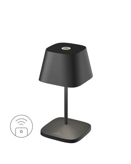 Villeroy & Boch NEAPEL RC Akku-Tischlampe Schwarz 2,2W steuerbare Lichtfarbe IP65 97222