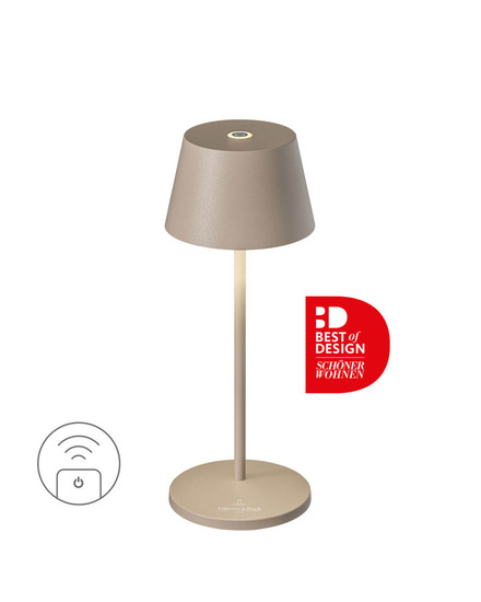 Villeroy & Boch SEOUL MICRO RC Akku-Tischlampe Sand 2,3W steuerbare Lichtfarbe IP65 97244