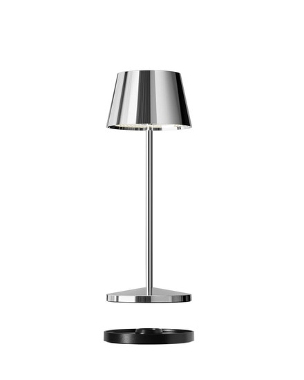Villeroy & Boch SEOUL MICRO RC Akku-Tischlampe Chrom 2,3W steuerbare Lichtfarbe IP65 97245
