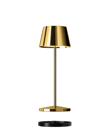 Villeroy & Boch SEOUL MICRO RC Akku-Tischlampe Gold 2,3W steuerbare Lichtfarbe IP65 97246