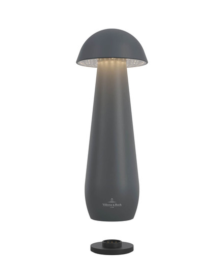 Villeroy & Boch MODENA Akku-Tischlampe Anthrazit 1W steuerbare Lichtfarbe IP44 97291
