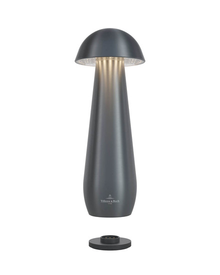 Villeroy & Boch MODENA Akku-Tischlampe Anthrazit Metallic 1,5W IP44 97296