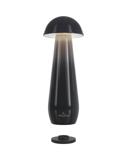 Villeroy & Boch MODENA Akku-Tischlampe Schwarz Ceramic 1,5W steuerbare Lichtfarbe IP44 97298