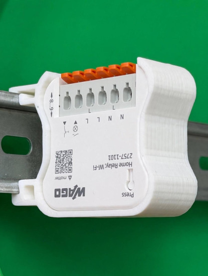 SOIXX Hutschienenhalter für WAGO HOME Relay 2757 DIN Hutschiene Halter