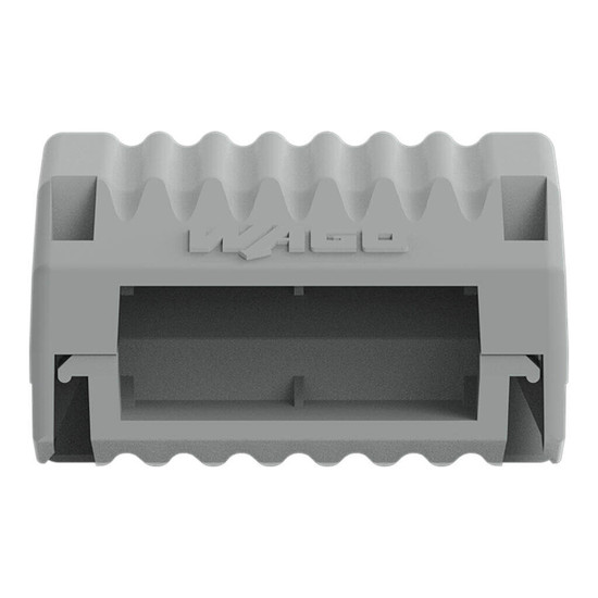 WAGO 207-1331 4x Gelbox Abzweig, für Serie 221 und 2273, 4mm², Größe 1, grau, IPX8 wasserdicht