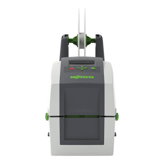 WAGO 258-5107 Smart Printer Thermotransferdrucker für Schaltschrankbeschriftung, Starterkit mit Beschriftungsmaterial