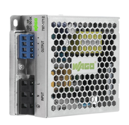 WAGO 787-1712 1x Eco 1-ph - DC 24V (22...26 V) / 2,5A Stromversorgung