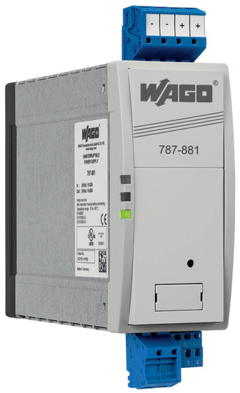 WAGO 787-881 Kapazitives Puffermodul für USV, DC 24V, 20A