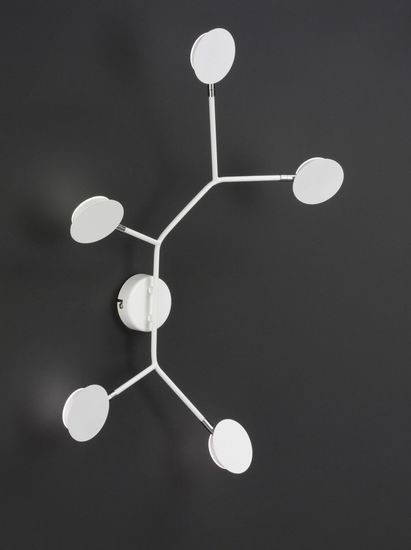 WOFI Wandleuchte Belize LED 25W Warmweiss Weiß