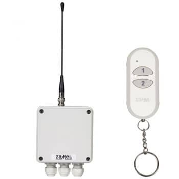 Zamel Wireless Steuerungsset 2-Kanal Fernsteuerung + 2-Kanal Funknetzschalter RWS-311D/Z
