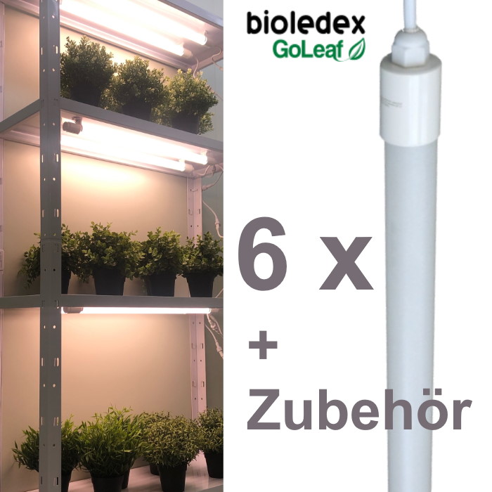 Bioledex GoLeaf  TIP65-System LED Pflanzenleuchte 120cm Vollspektrum