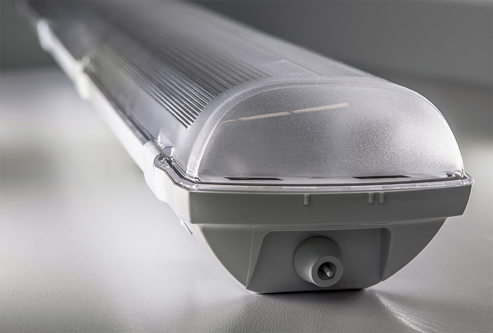 Bioledex DOLTA Deckenleuchte 2-fach für 120cm LED Leuchtstoffröhre 