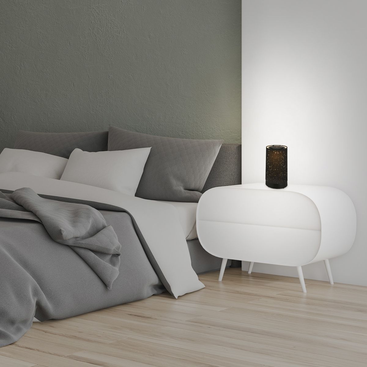 Briloner LONI 7449015 LED Akku Tischleuchte dimmbar 3W IP44 