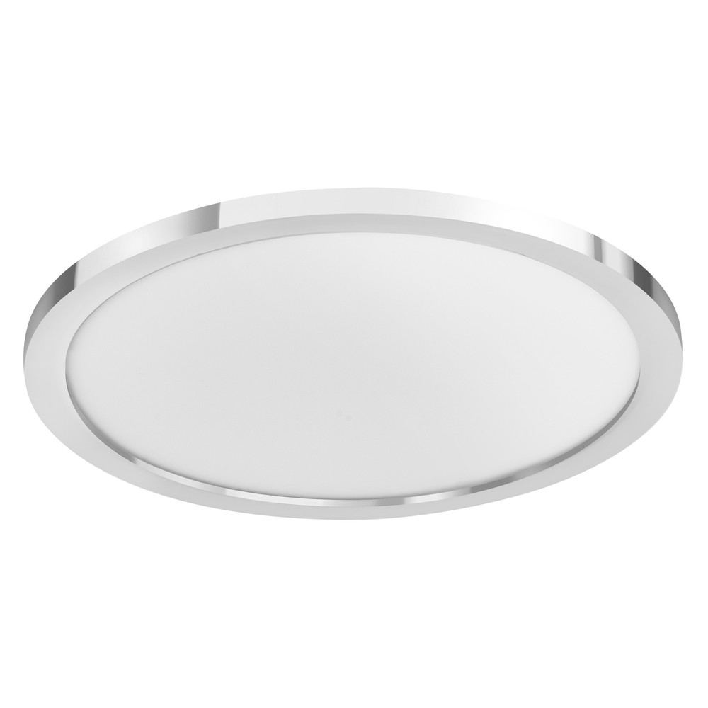 LEDVANCE Disc Oribis Deckenleuchte silber LED dimmbar White Tunable Badezimmer 30cm 18W IP44 SMART+