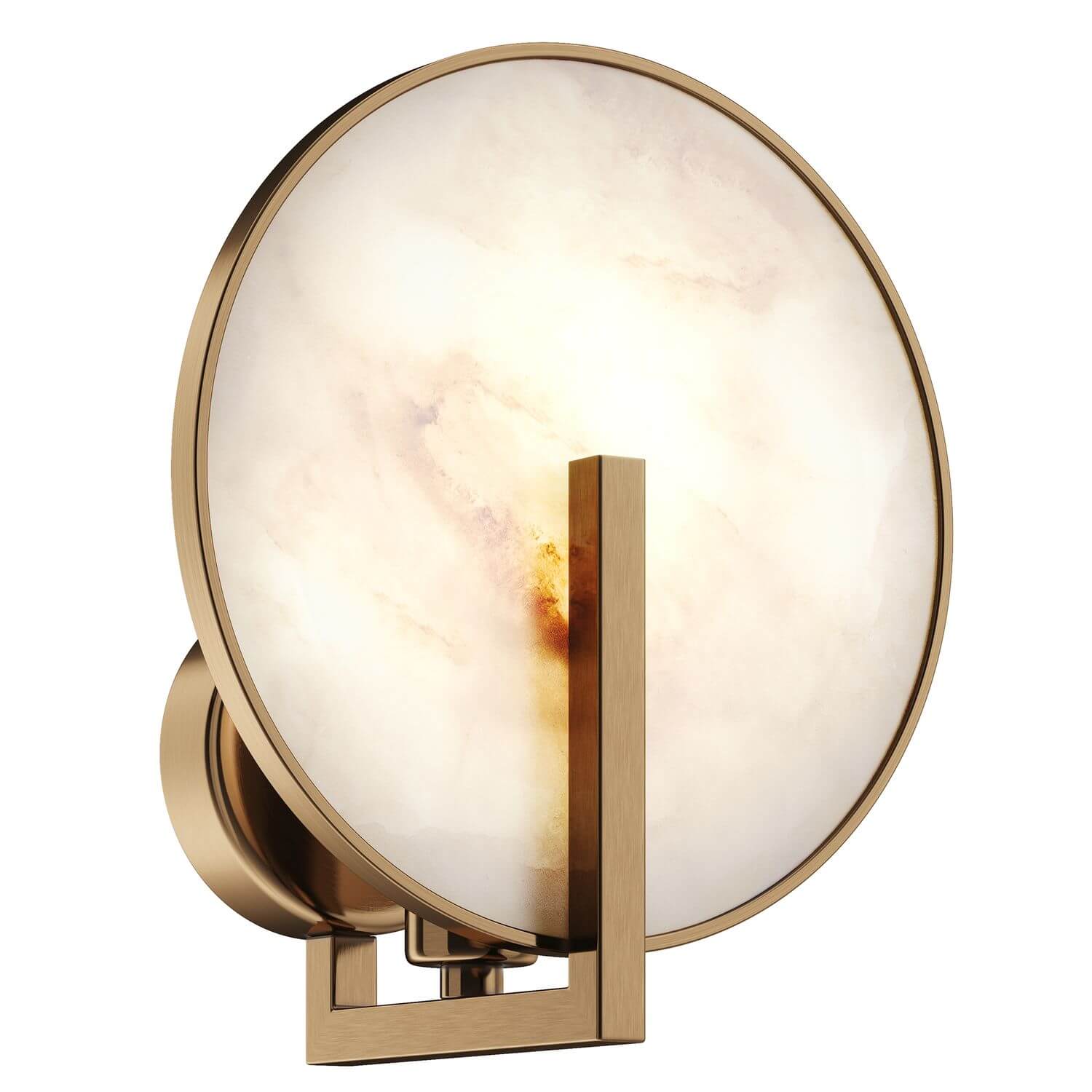 Maytoni Marmo Wandleuchte, Wandlampe E14 Gold-Farbe | Deckenlampen