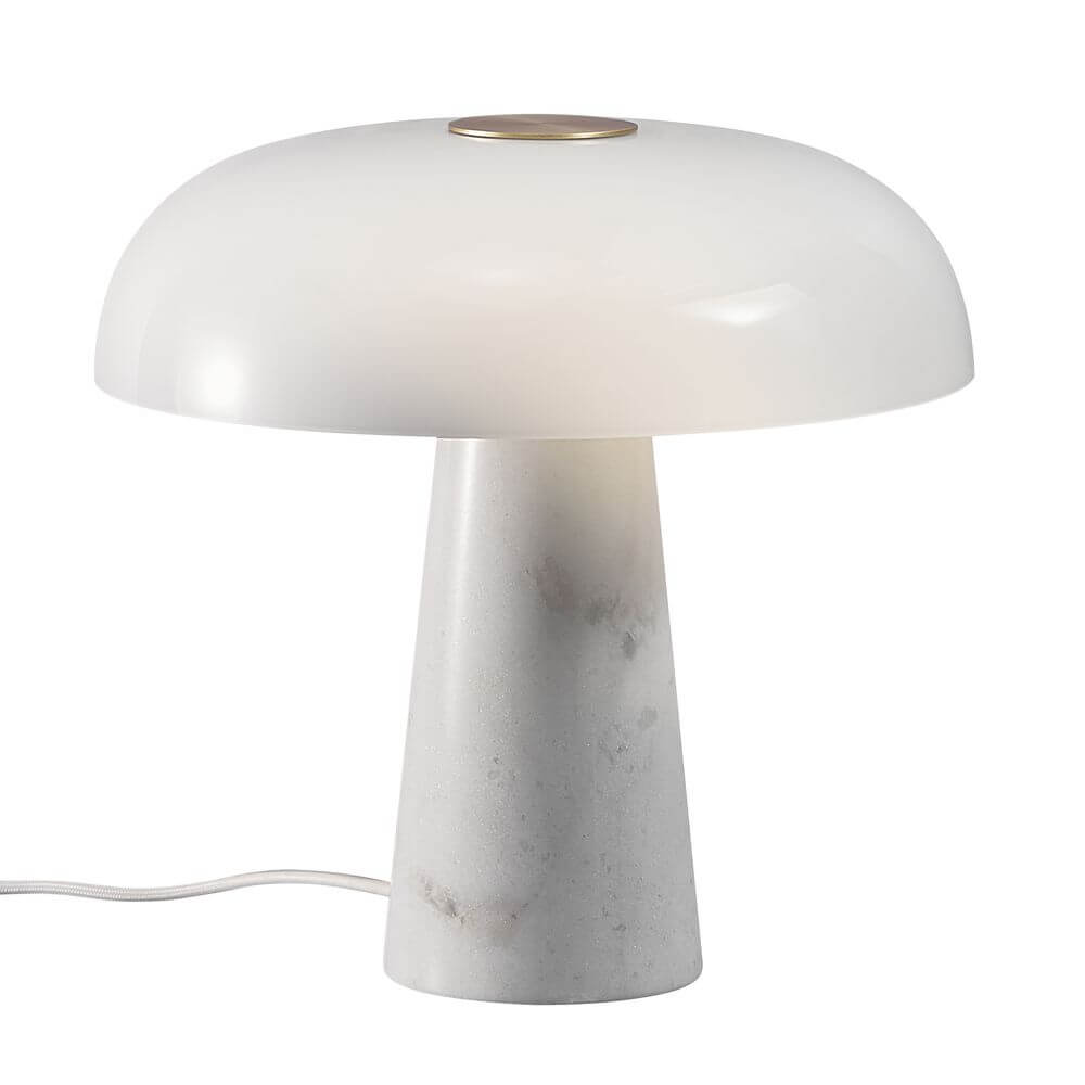 E27 for the Glossy Tischlampe Design 2020505001 Nordlux People weiss Opal
