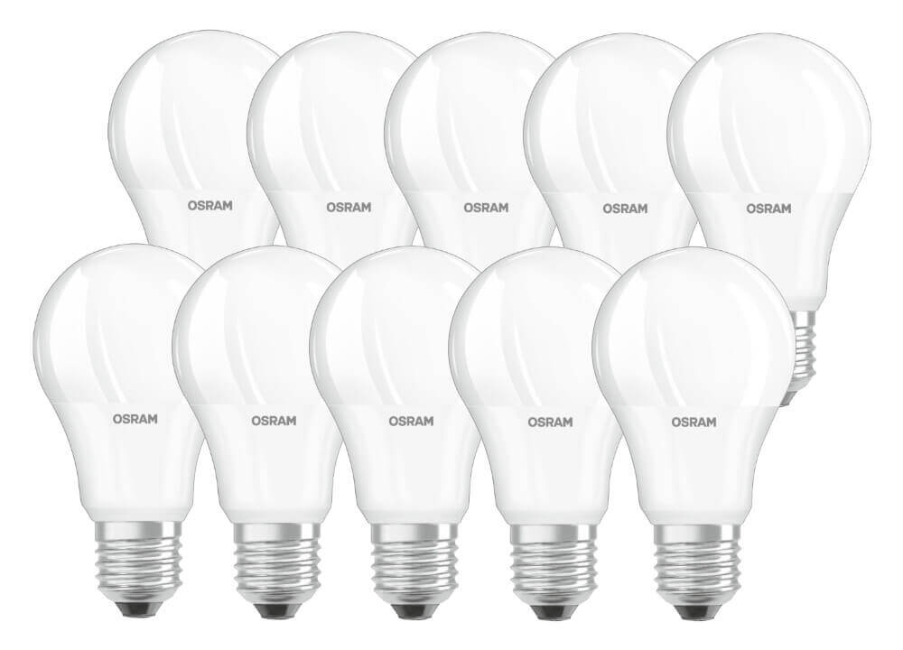 Osram Birne Lampe E27 8 Watt = 40 Watt Warmweiß Energy Saver 10 Jahre OVP NEU! 