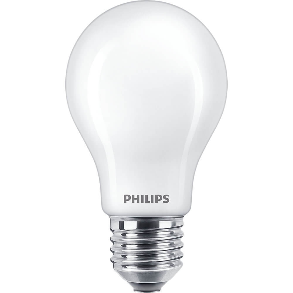Philips Classic LED Lampe 8,5W E27 warmweiss A60 matt Filament  8718696705551
