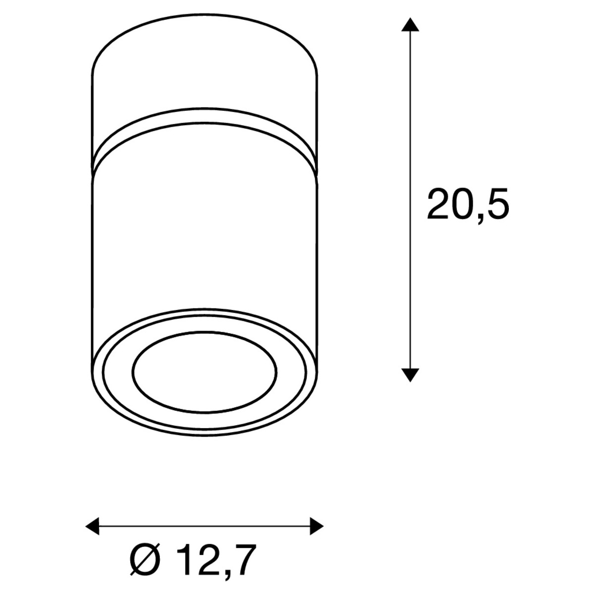 SLV 1003283, SUPROS CL LED Leuchte 