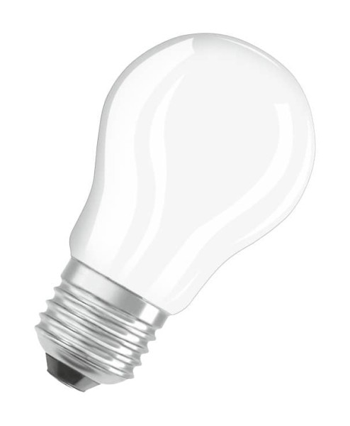 Osram E27 LED Tropfen Retrofit 4W 470Lm warmweiss matt wie 40W Glühlampe