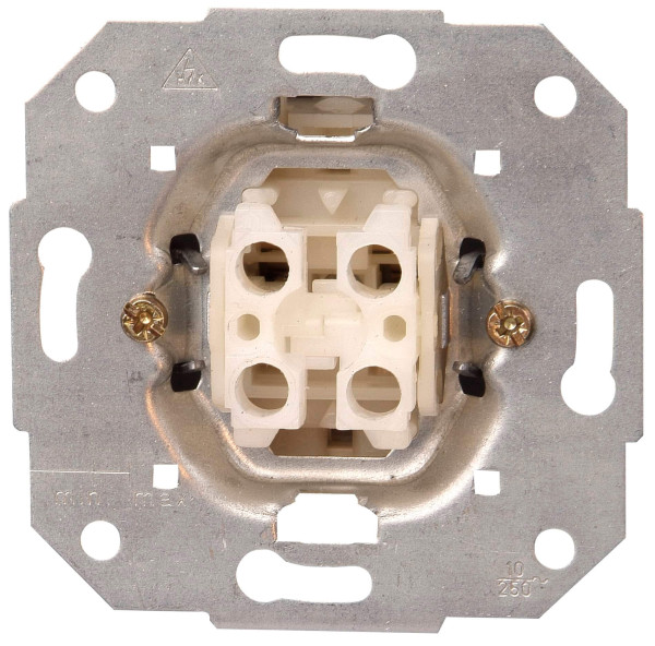 Kopp Unterputz Doppeltaster 2 x Schließer-Sockel