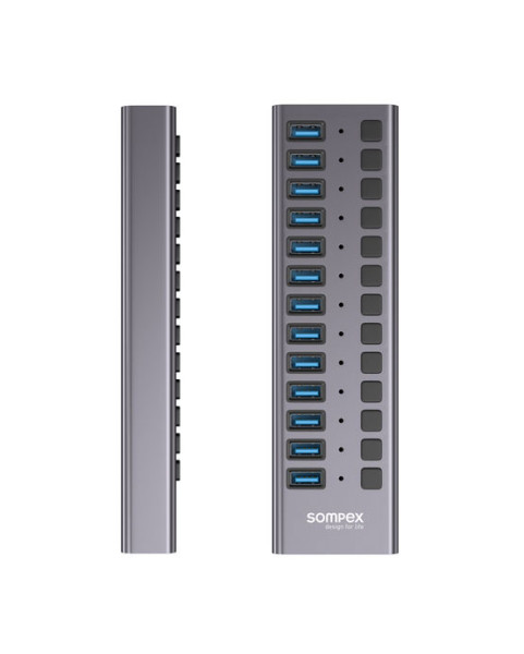 Sompex USB POWER HUB Anthrazit 725192