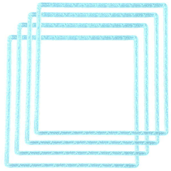 4 x im Dunkeln leuchtende Rahmen GIRA Standard 55 Steckdosen Schalter