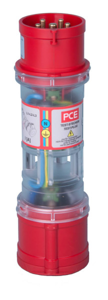 PCE 9434250 Strommessstecker o.Drehfeldanz. 32A IP44