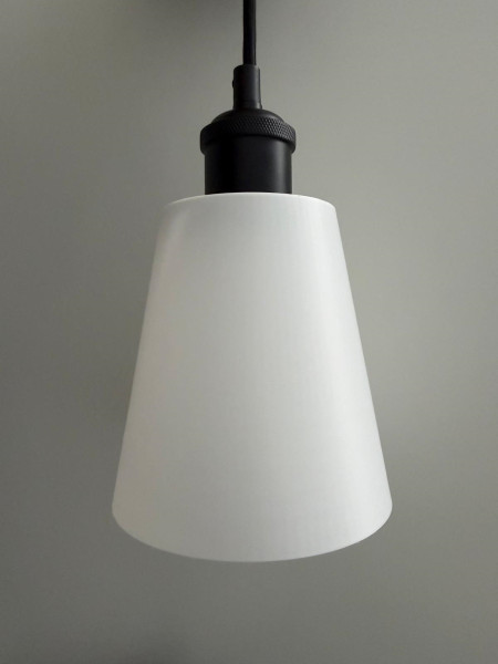 SOIXX Lampenschirm Leuchtenschirm 80×120×130 mm Kunststoff Weiß