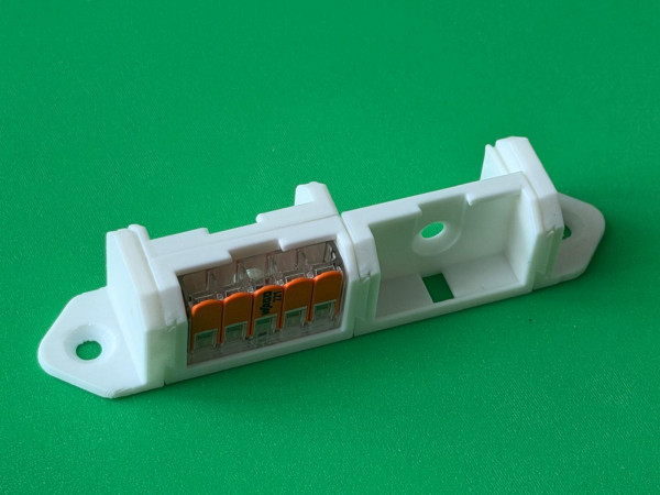 10 x SOIXX XWM Ecke Vertikale Montage Weiß