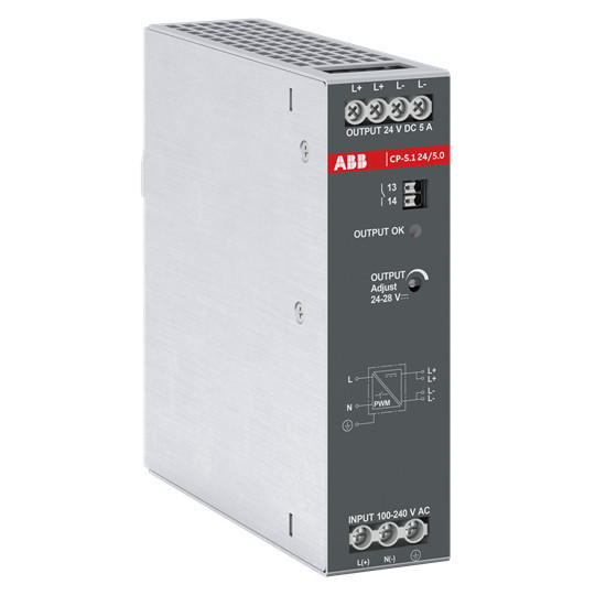 ABB CP-S.1 24/5.0 Netzteil In:100-240VAC/90-250VDC Out:DC 24V/5A