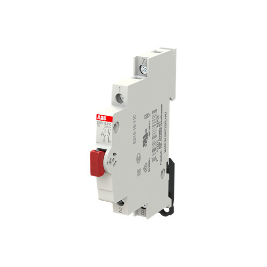 ABB E215-16-11C Taster Rot 16A 1S+1Ö 250VAC