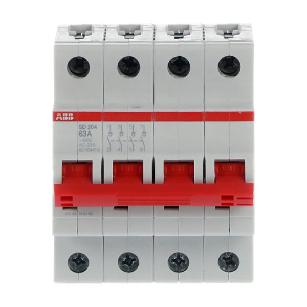 ABB SD204/63 Lasttrennschalter 4P, 63A