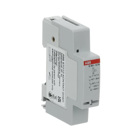 ABB E451-5,7A Lastabwurfrelais 6,7..39A