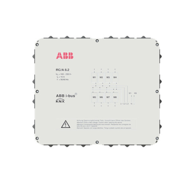 ABB RC/A8.2 Raum-Controller Grundgerät, 8 Module, AP, Made in Germany