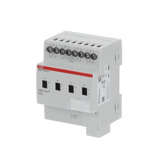 ABB SA/S4.6.2.2 Schaltaktor, 4fach, 6 A, REG, Made in Germany