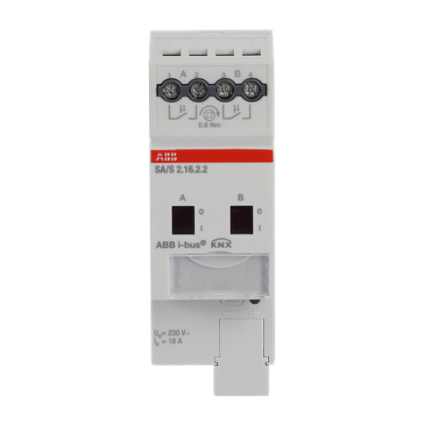 ABB SA/S2.16.2.2 Schaltaktor, 2fach, 16 A, REG, Made in Germany