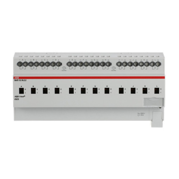 ABB SA/S12.16.2.2 Schaltaktor, 12fach, 16 A, REG, Made in Germany
