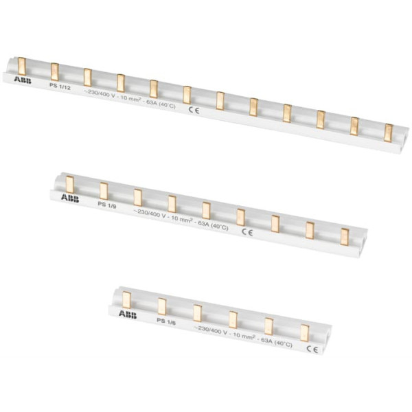 ABB PS1/28/16N Phasenschiene 1Ph.,28Pins,16qmm,N/blau, Made in Germany