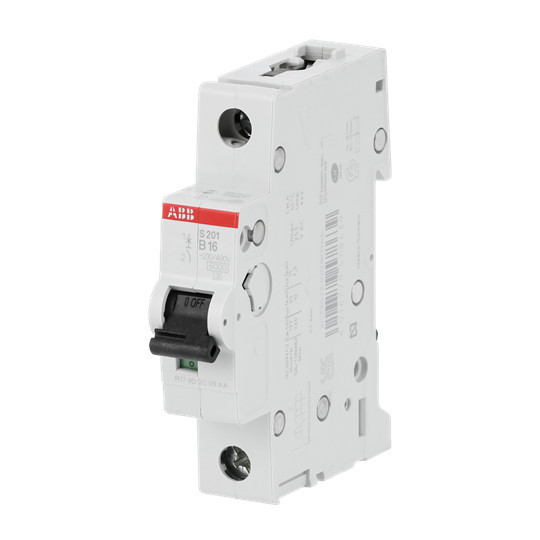 ABB S201-B16 Sicherungsautomat B-Char., 6 kA, 16 A, 1P, Made in Germany
