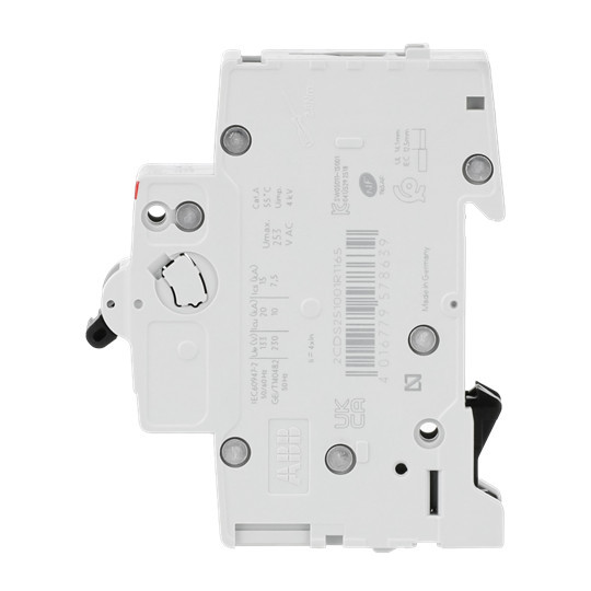 ABB S201-B16 Sicherungsautomat B-Char., 6 kA, 16 A, 1P, Made in Germany