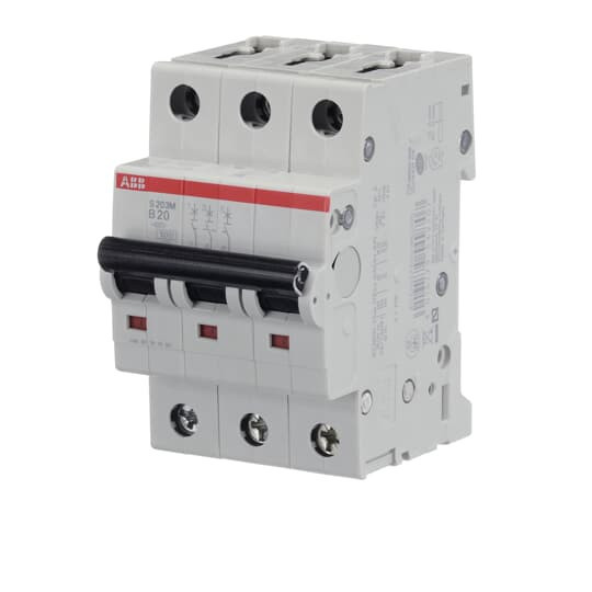 ABB S203M-B20 Sicherungsautomat B-Char., 10 kA, 20 A, 3P, Made in Germany
