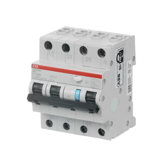 ABB DS203NCA-B32/0,03 FI/LS-Schalter 6kA, 3P+N, Typ A, B 32, 30mA