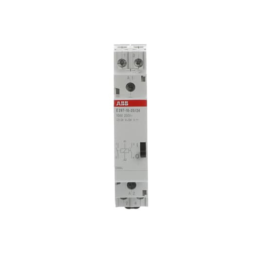 ABB E297-16-20/24 Installationsrelais Spule 24 VAC/ 24 VDC, 16 A, 2 NO