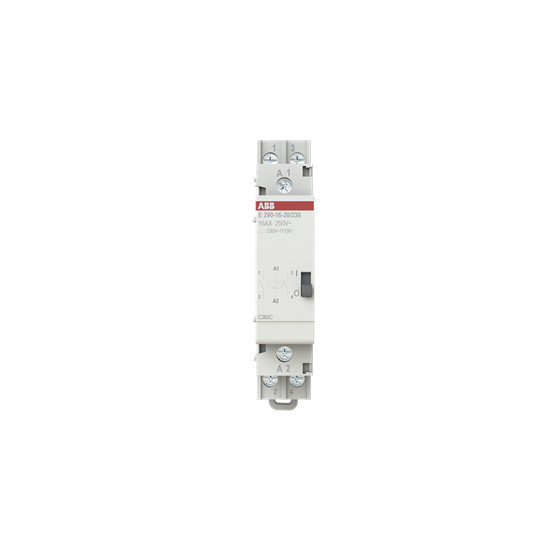 ABB E290-16-20/230 Stromstoßschalter Spule 230 VAC/ 110 VDC, 16 A, 2 NO