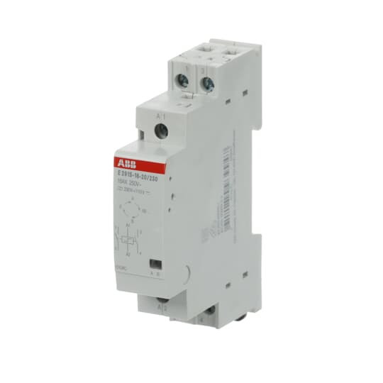 ABB E291S-16-20/230 Serien-Stromstoßschalter Spule 230 VAC/ 110 VDC, 16 A, 2 NO