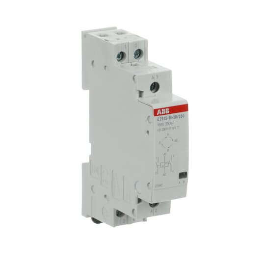 ABB E291S-16-20/230 Serien-Stromstoßschalter Spule 230 VAC/ 110 VDC, 16 A, 2 NO