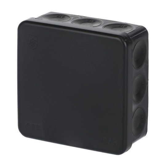 ABB AP9M Kabelabzweigdose IP 55 86mm schwarz AP