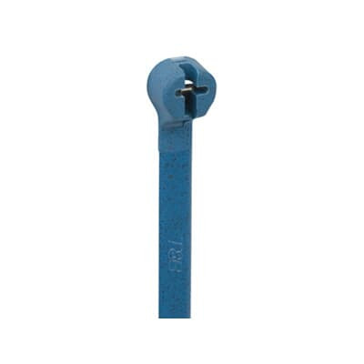 ABB TY523MR-NDT Ty-Rap Stahlnasenkabelbinder detektierbar, 93x2,3mm, 50N, hellblau, 100 Stück